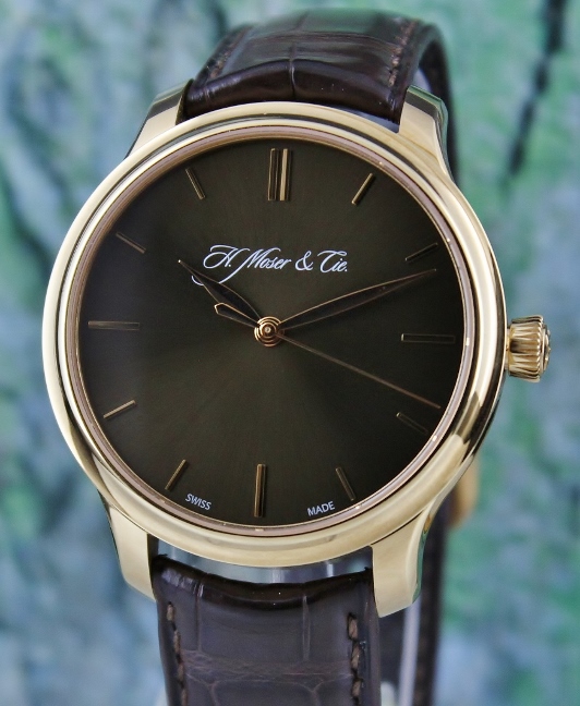 (image for) H.MOSER & CIE 18K ROSE GOLD MANUAL WINDING WATCH / 343.505.018
